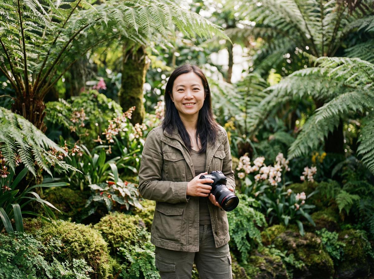 四虎视频植物摄影师林晓薇